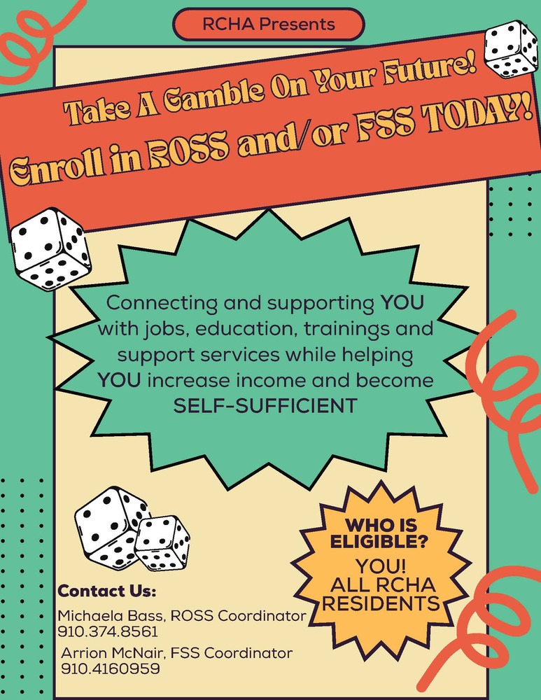 ROSS and FSS flyer, the text on the flyer is in the text above. 